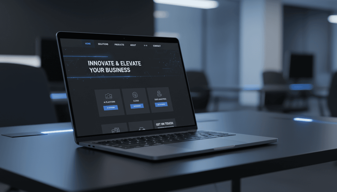 موقع إلكتروني احترافي